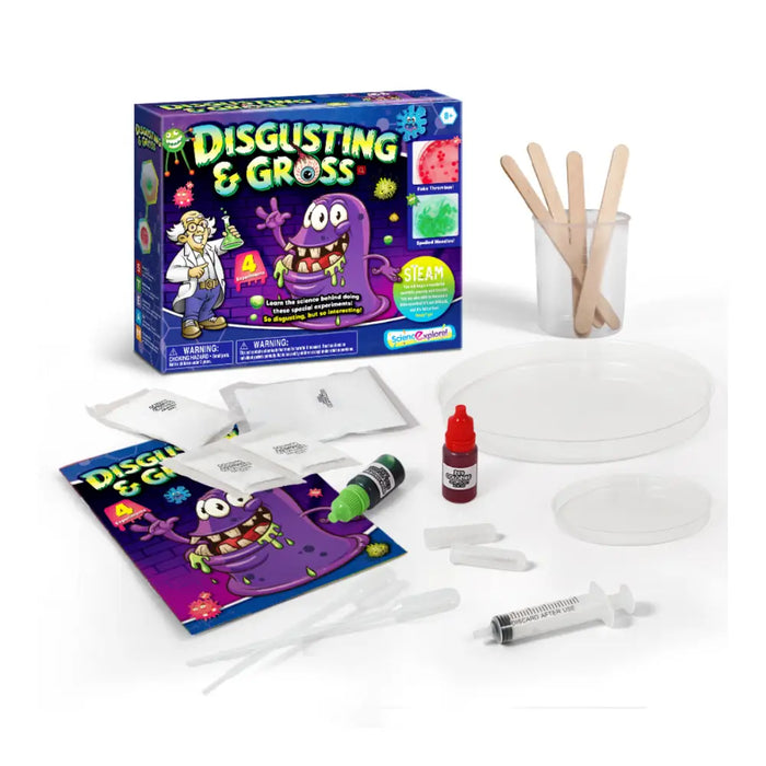 Kit De Ciencia Experimento Bacteria Slime Juguete Educativo - Fliperex