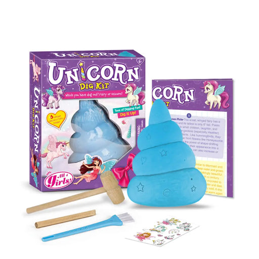Kit Excavación Unicornio Mágico Juguete Didáctico Educativo - Fliperex