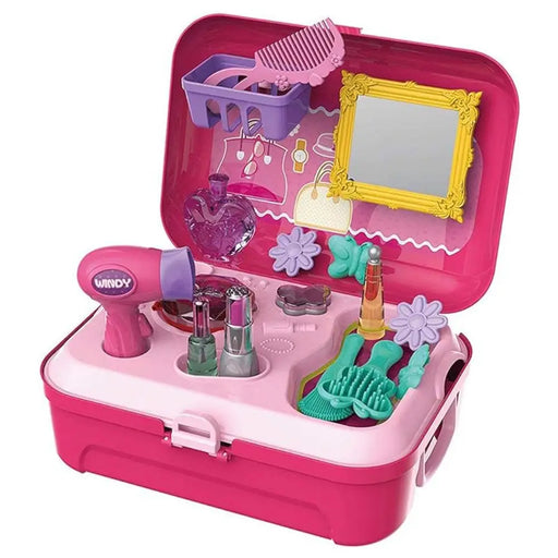 Kit Salón De Belleza Maleta Tipo Mochila 21 Piezas Dresser - Fliperex