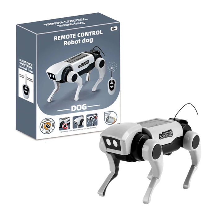 Kit 2 Arma Tu Primer Perro Robot RC a Control Remoto Juguete