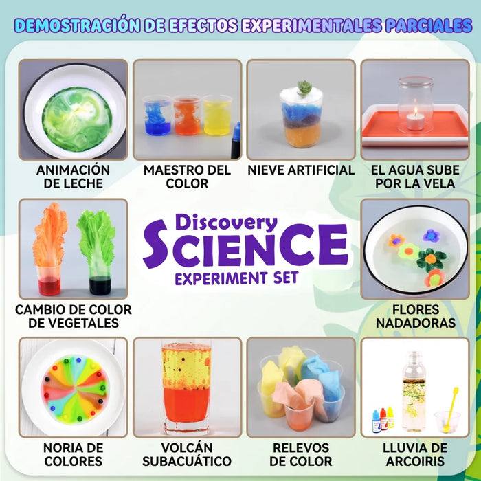 Kit Ciencia Avanzado 268 Experimentos Científicos Para Niños