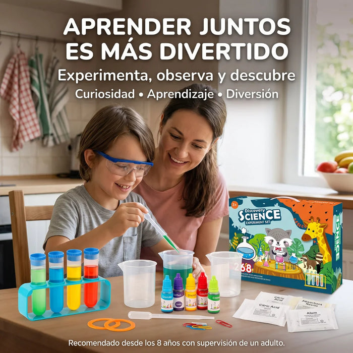 Kit Ciencia Avanzado 268 Experimentos Científicos Para Niños