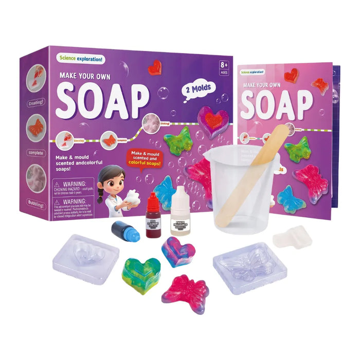 Kit Crea Tu Primer Jabon Juguete Didactico Educativo