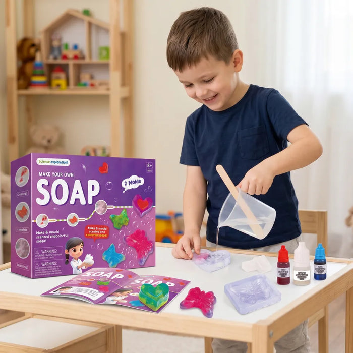 Kit Crea Tu Primer Jabon Juguete Didactico Educativo