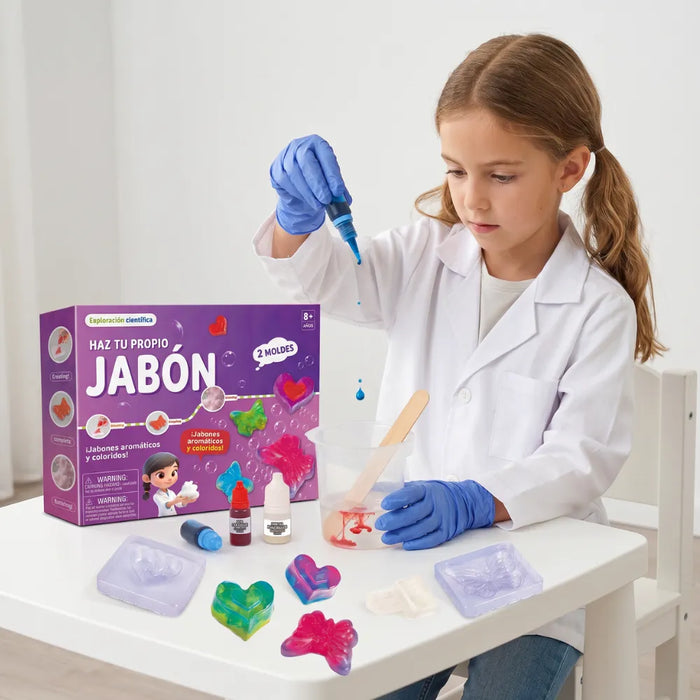 Kit Crea Tu Primer Jabon Juguete Didactico Educativo