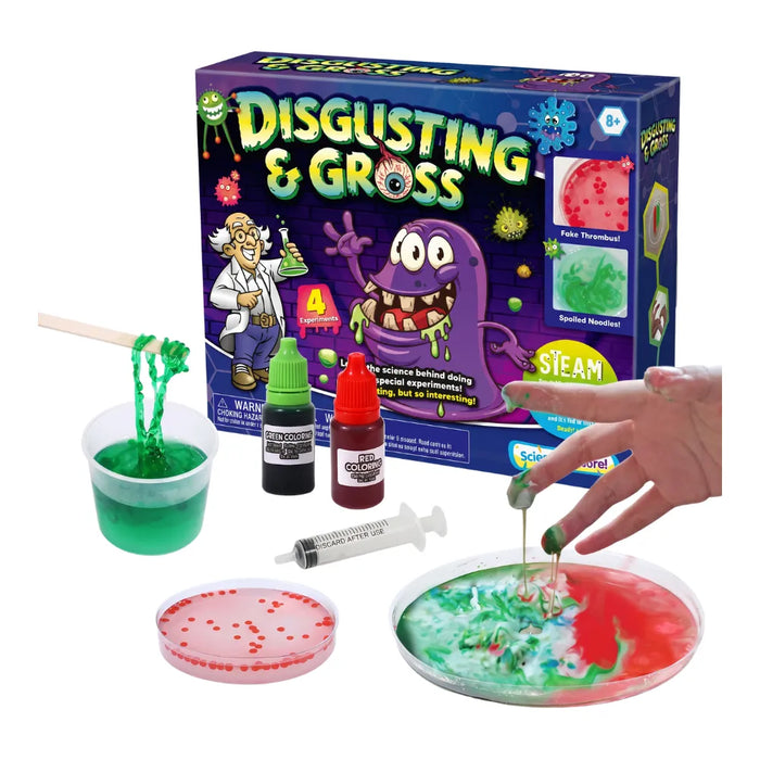 Kit De Ciencia Experimento Bacteria Slime Juguete Educativo
