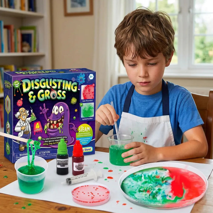 Kit De Ciencia Experimento Bacteria Slime Juguete Educativo