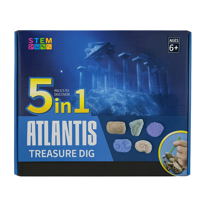 Kit De Excavación Atlantis 5 En 1 Juguete Educativo Infantil