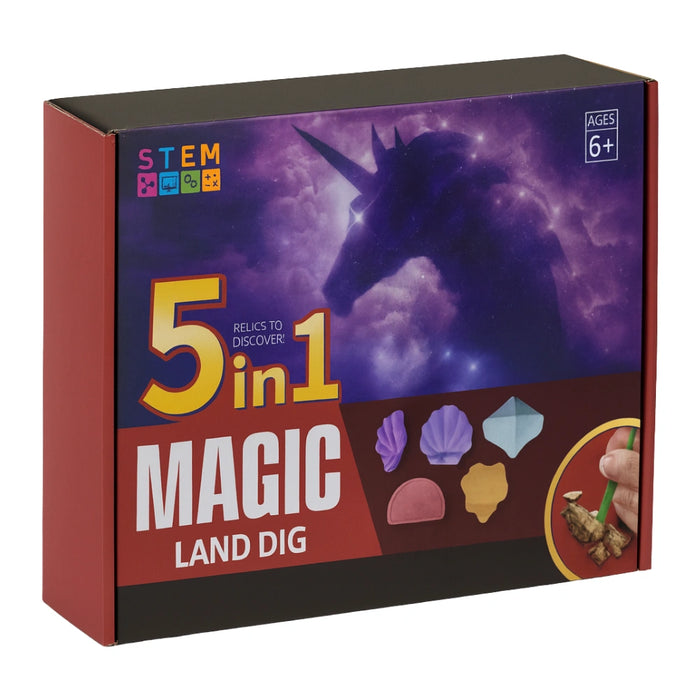 Kit De Excavación Magic 5 En 1 Juguete Educativo Infantil