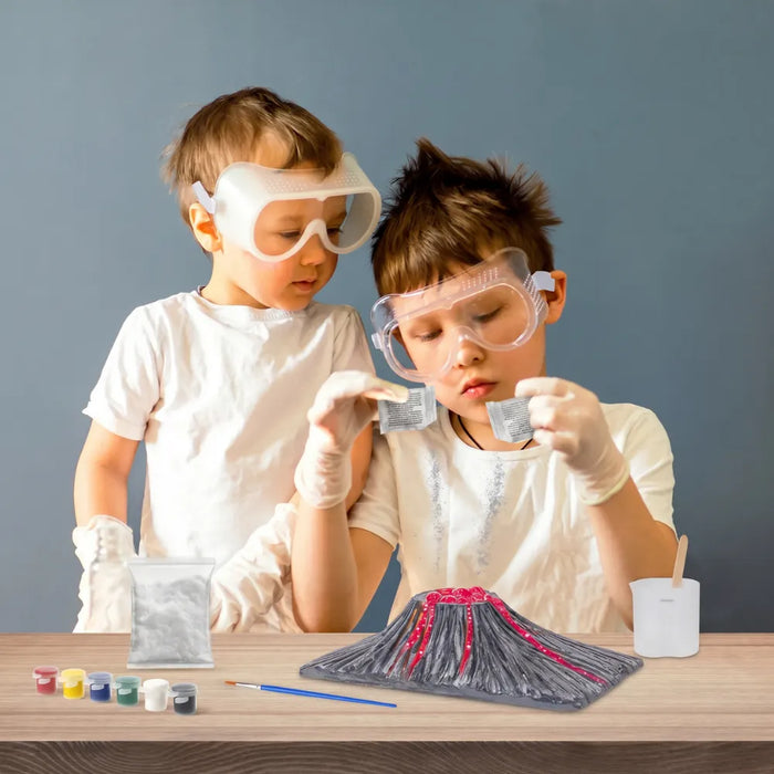 Kit Experimento Erupción Volcán Juguete Didáctico Educativo