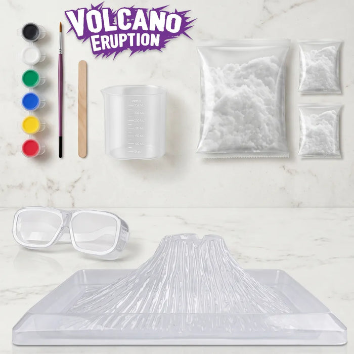 Kit Experimento Erupción Volcán Juguete Didáctico Educativo