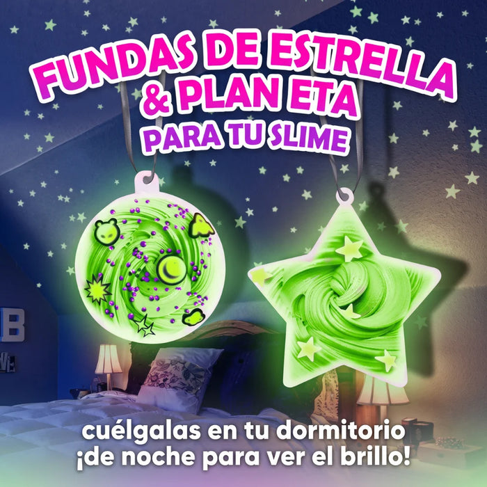 Kit Para Hacer Slime Completo Con Accesorios Y Maletín Infantil