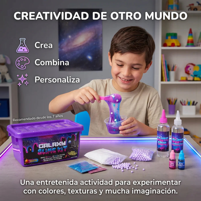 Kit Para Hacer Slime Completo Con Accesorios Y Maletín Infantil