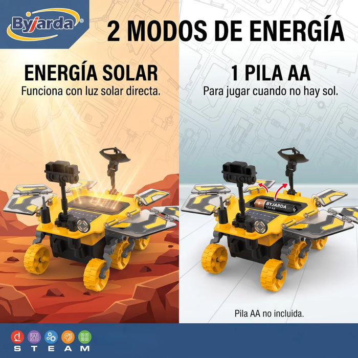 Kit Robot Solar Para Armar Juguete Educativo Ciencia Infantil