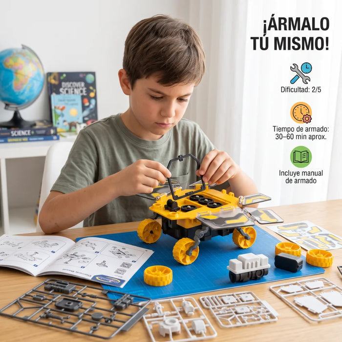Kit Robot Solar Para Armar Juguete Educativo Ciencia Infantil