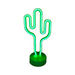 Lampara Neón Led Cactus Decoración Todo Ambiente Hogar - Fliperex