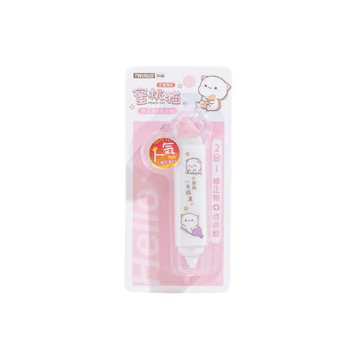 Lapiz 2 En 1 Corrector Y Pegamento En Cinta Patita - Fliperex