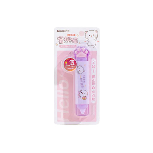 Lapiz 2 En 1 Corrector Y Pegamento En Cinta Patita - Fliperex