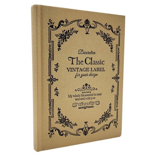 Libreta Estilo Vintage Clasico Planner The Classic Label - Fliperex