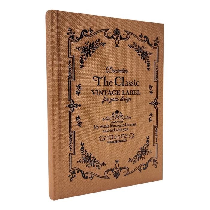 Libreta Estilo Vintage Clasico Planner The Classic Label - Fliperex