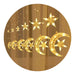 Luces Navideñas Solares Led Lunas y Estrellas Deco Navidad - Fliperex