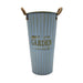 Macetero Balde Metalico Decorativo Garden Maceta Grande - Fliperex