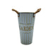 Macetero Balde Metalico Decorativo Garden Maceta Pequeño - Fliperex