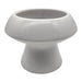 Macetero Maceta De Ceramica Con Forma De Seta Blanco Deco - Fliperex