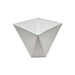 Macetero Maceta Geometrico Diseño Nordico De Plastico Blanco - Fliperex