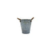 Macetero Metalico Decorativo Flowers And Garden Pequeño - Fliperex