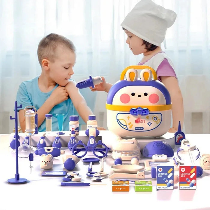 Maletin Medico Infantil Set Doctor Con 75 Piezas Juguete