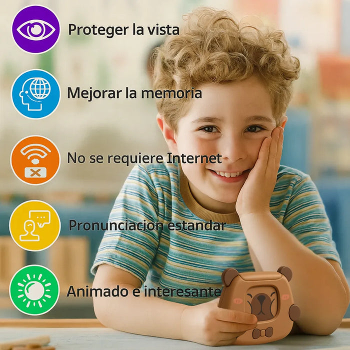 Maquina Tarjetas Didacticas De Aprendizaje Español Ingles