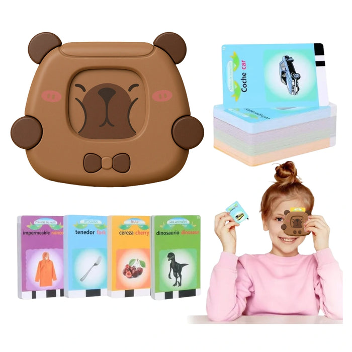 Maquina Tarjetas Didacticas De Aprendizaje Español Ingles