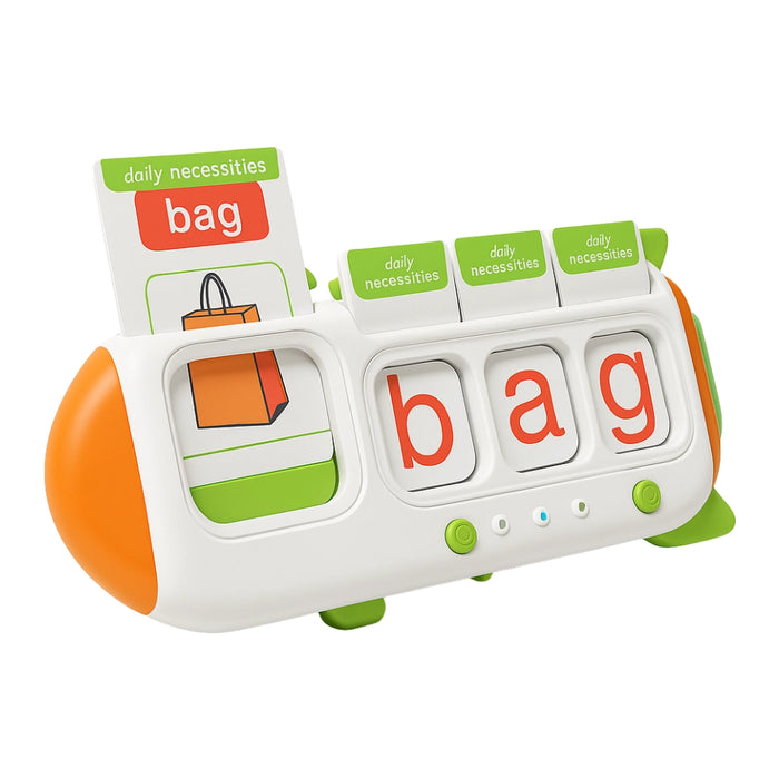 Maquina de Tarjetas Didacticas Aprendizaje de Ingles Niños