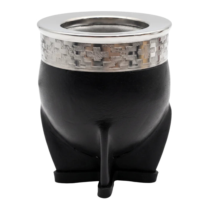 Mate Imperial con Cuero Acero Inoxidable y Virola De Alpaca