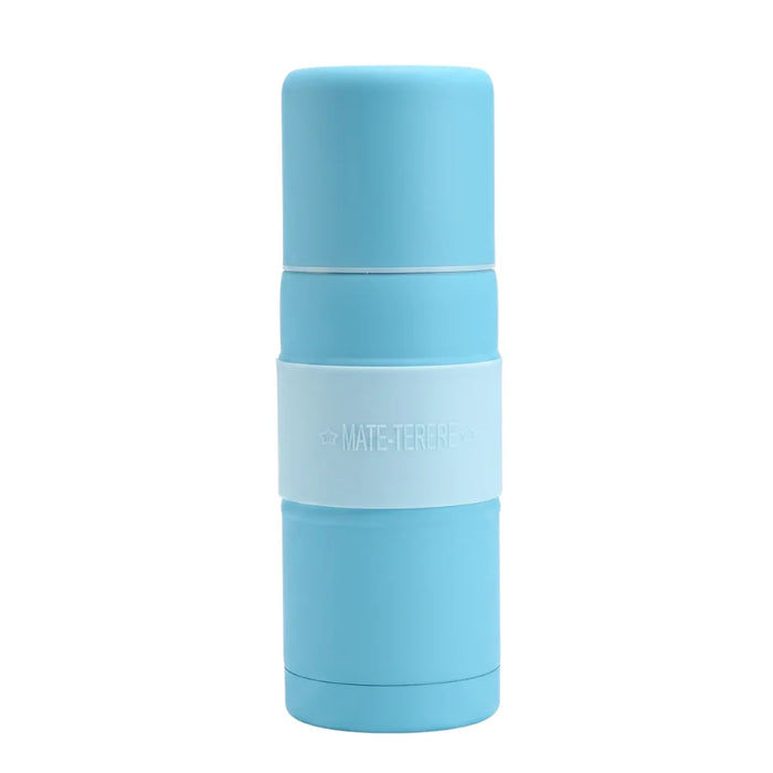 Mate Listo 750 Ml Liso Acero Inoxidable Con Bombilla