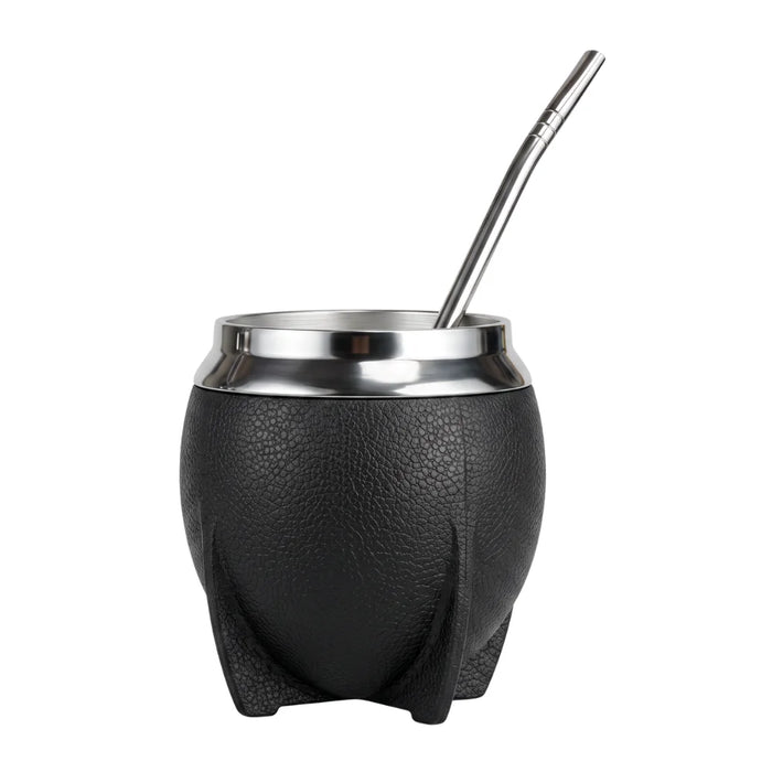 Mate Torpedo Termico Acero Inoxidable 280 Ml Con Bombilla