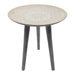 Mesa De Centro Redonda Lateral Salon Mesa Diseño Mandala - Fliperex