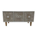 Organizador De Joyas Multiuso Oriental 3 Cajones Blanco - Fliperex