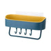 Organizador Ducha Baño Cocina Plástico Adhesivo - Fliperex