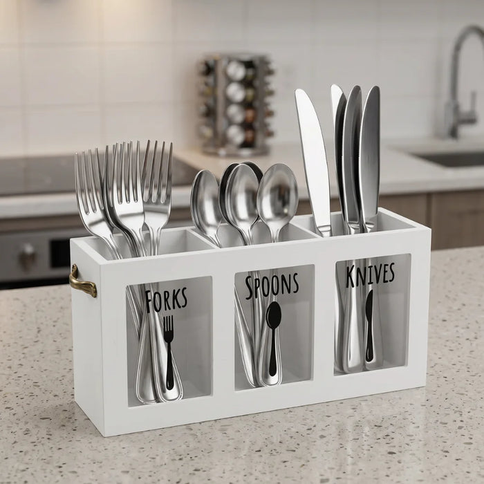Organizador De Servicios Porta Servicios Cubiertos De Cocina