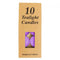 Pack 10 Velas Aromáticas Tealight Decoración Vela Color