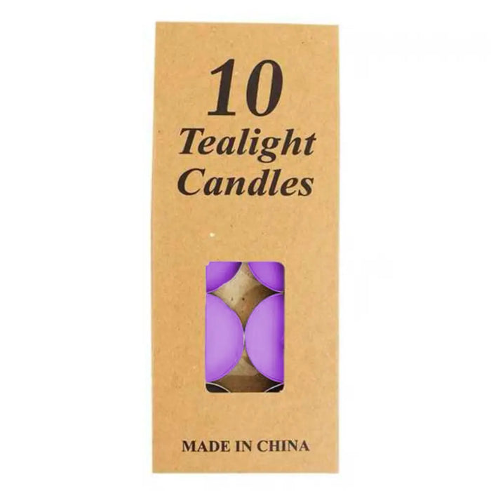 Pack 10 Velas Aromáticas Tealight Decoración Vela Color - Fliperex