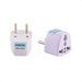 Pack 5 Adaptadores Enchufe De Americano A Europeo Chile - Fliperex
