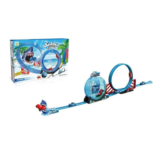 Pista De Carreras Tiburón Shark Track Lanzamiento De Autitos - Fliperex