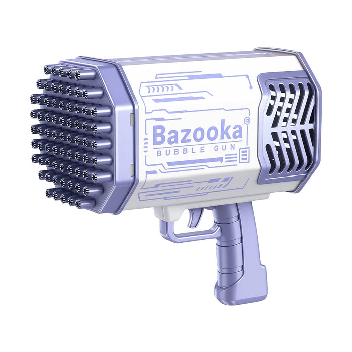 Pistola De Burbujas Bazooka Bubble Gun Juguete Con Luces Led