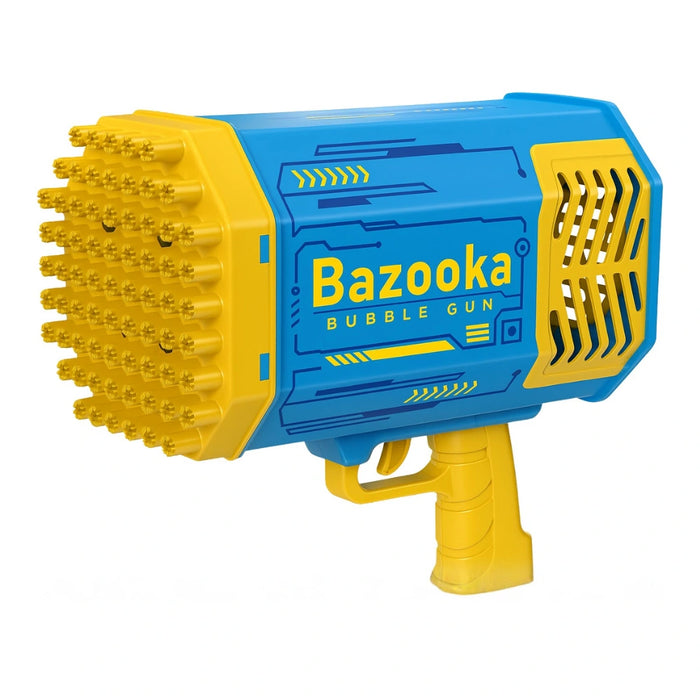 Pistola De Burbujas Bazooka Bubble Gun Juguete Con Luces Led