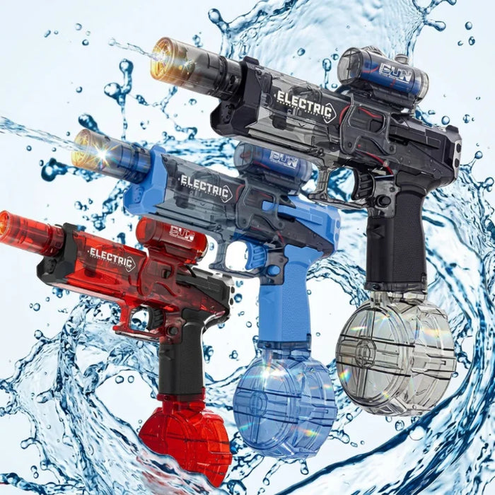 Pistola de Agua Electrica Automatica Alta Potencia Luz Led