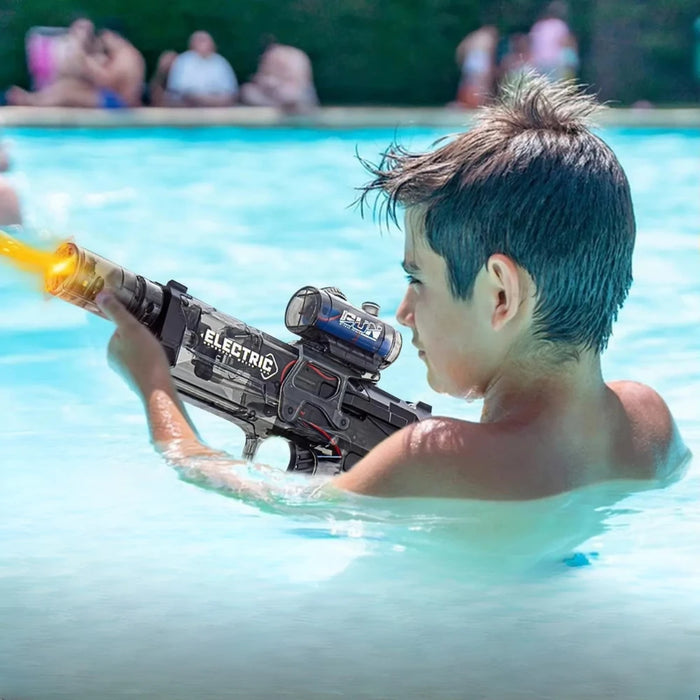 Pistola de Agua Electrica Automatica Alta Potencia Luz Led