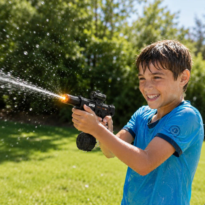 Pistola de Agua Electrica Automatica Alta Potencia Luz Led